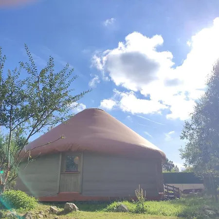 Yourte Contemporaine Ferienhaus *